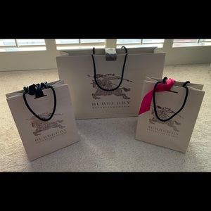 Burberry Shopping Bags , 3 total